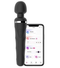 Lovense - Domi 2, Remote-Controlled Wand Vibrator, lagom stor och stark wand