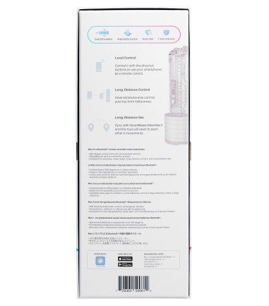 Lovense - Max 2, Bluetooth Remote-Controlled Male Masturbator