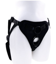 Dual Desires Strap On Harness, dubbel straponsele för två dongar eller en dong och en penis