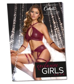 Sexiga, tjejer i underkläder