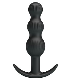 Pretty Love - Sidney Bead Anal Plug, skön, vibrerande analplugg