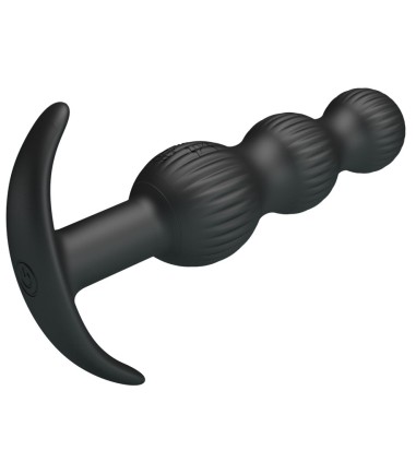 Pretty Love - Sidney Bead Anal Plug, vibrerande analplugg