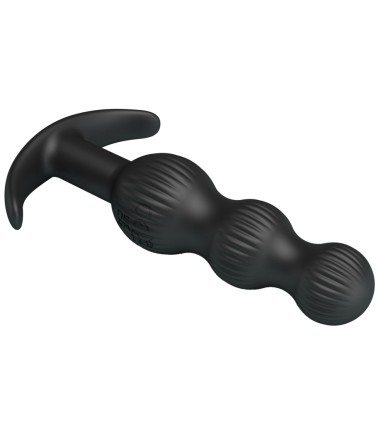 Pretty Love - Sidney Bead Anal Plug, enkel, men skön, lagom stor, vibrerande plugg