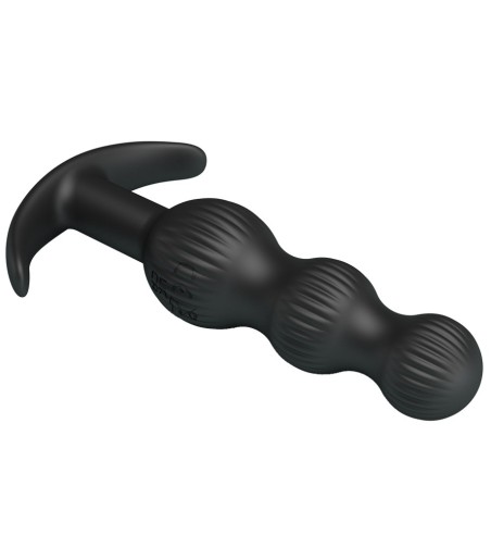 Pretty Love - Sidney Bead Anal Plug, enkel, men skön, lagom stor, vibrerande plugg