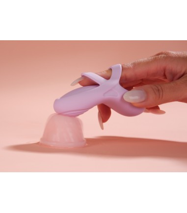 Svakom - Echo 2, Flexible Finger Vibrator, Pink, perfekt multifunktionsvibrator