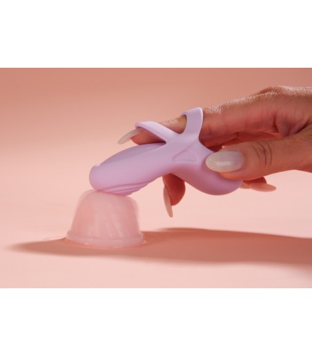 Svakom - Echo 2, Flexible Finger Vibrator, Pink, perfekt multifunktionsvibrator