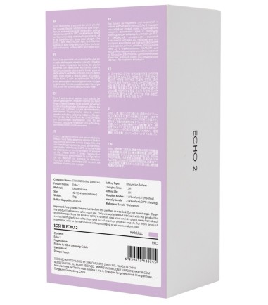 Svakom - Echo 2, Flexible Finger Vibrator, Pink