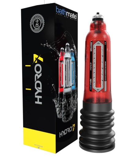 Bathmate HYDRO7, röd, mycket bra penispump