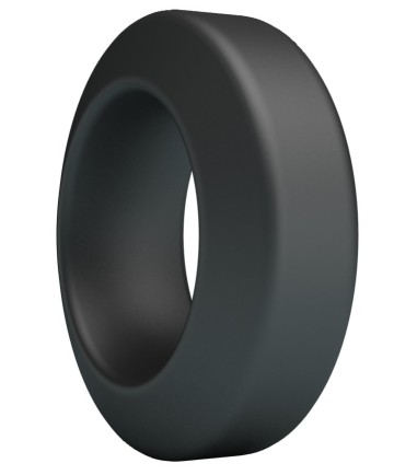 Crazy Bull - Brodan, Super Soft Silicone Ring, svart och töjbar kukring