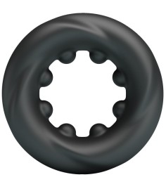 Crazy Bull - Daquez, Super Soft Silicone Ring, mjuk och töjbar kukring med knottror på insidan