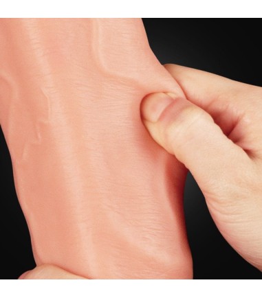 LoveToy - 12" Dual-Layered Silicone Cock, 31cm