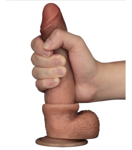 Lovetoy - 8,5" Sliding-Skin Pro, en skön och lite längre penis med mycket bra penetrerande längd