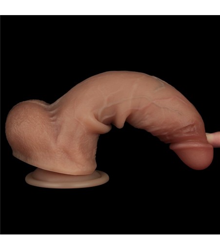 Lovetoy - 8,5" Sliding-Skin Pro,, mycket flexibel i fin silikon