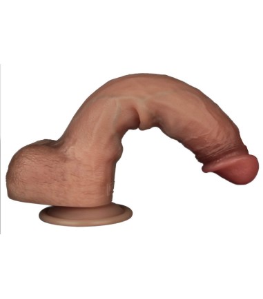 Lovetoy - 9" Sliding-Skin Pro, mycket bra flexibilitet, en böjlig dong