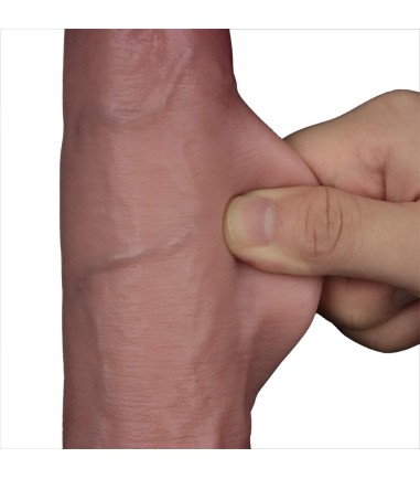 Lovetoy - 9" Sliding-Skin Pro II, härligt skinn på dongen, väldigt realistiskt