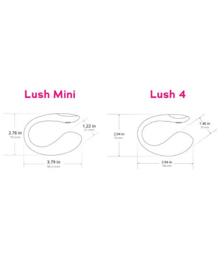 Lovense - Lush Mini Appstyrd Bullet Vibrator + 50ml glid
