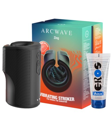 Arcwave - Zing, Vibrating Stroker, med skön och mjuk silikon på insidan och djupa vibrationer