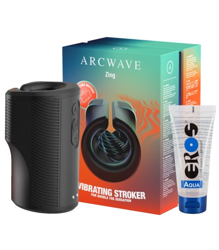 Arcwave - Zing, Vibrating Stroker, med skön och mjuk silikon på insidan och djupa vibrationer