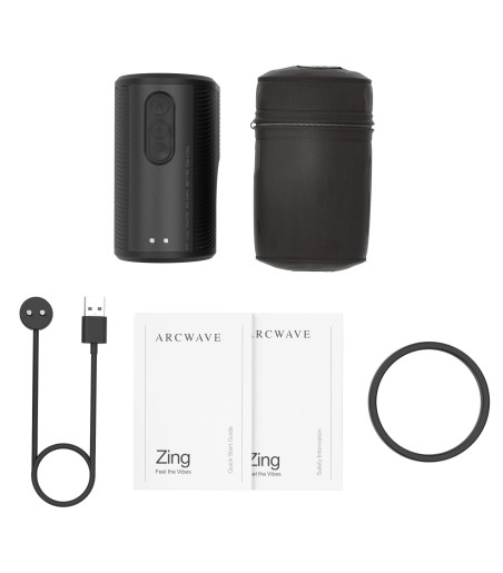 Arcwave - Zing, Vibrating Stroker, magnetisk laddning