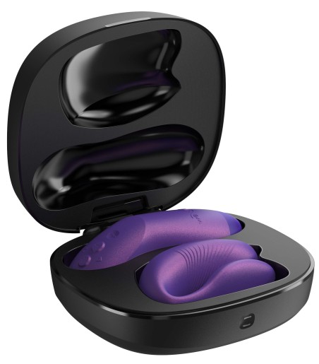 We-Vibe - Chorus Pro, Cosmic Purple,   ny box som laddar både vibratorn och fjärren