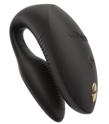 We-Vibe - Chorus Pro, Satin Black, modern design på vibratorn, två motorer upptill