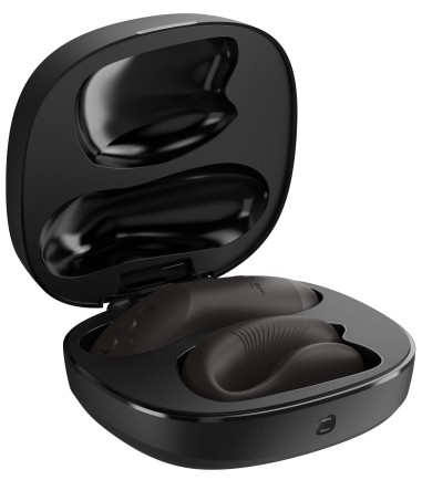 We-Vibe - Chorus Pro, Satin Black, praktiskt laddbox för förvaring och resa