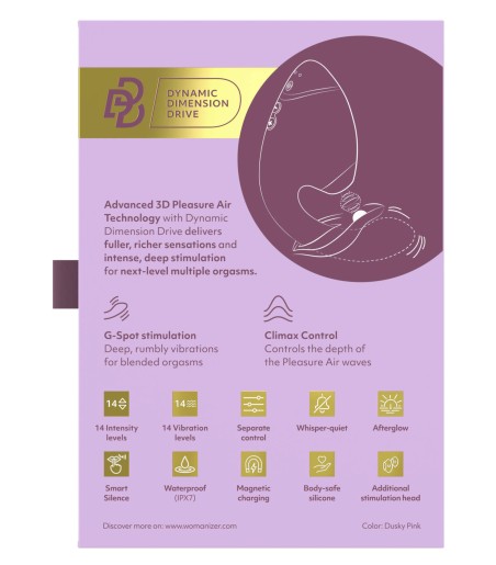 Womanizer - Next Duo, Dusky Pink