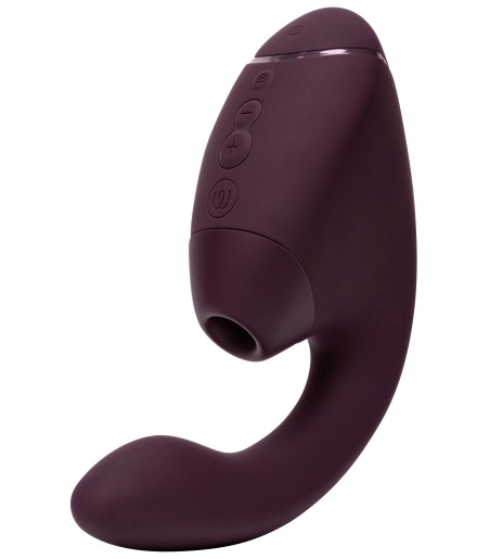 Womanizer - Next Duo, Dark Purple, ny motor med tystare och djupare ljudvågor