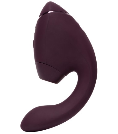 Womanizer - Next Duo, Dark Purple, dubbelstimulering för både g-punkten och klitoris