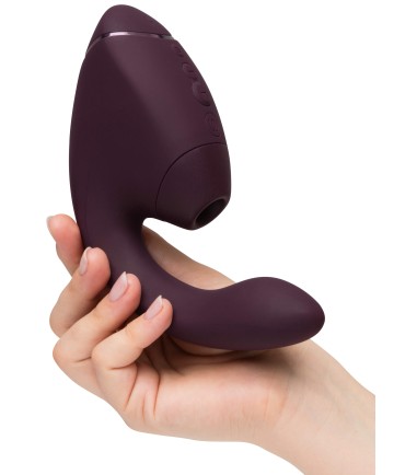 Womanizer - Next Duo, Dark Purple, härliga ljudvågor och vibrationer för inre stimulering