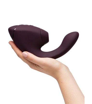 Womanizer - Next Duo, Dark Purple, Climax Control för djupare stimulering, 3 nivåer