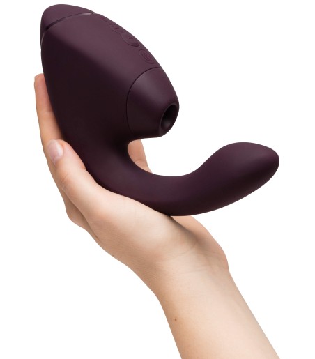 Womanizer - Next Duo, Dark Purple, Afterglow med en knapptryckning
