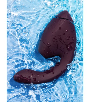 Womanizer - Next Duo, Dark Purple, lek med den i duschen och badet