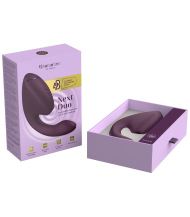 Womanizer - Next Duo, Dark Purple, mindre box