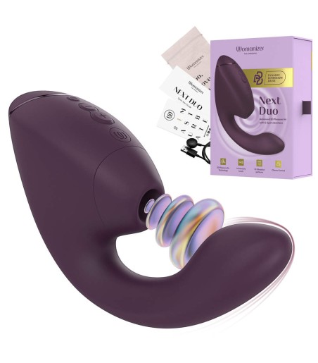 Womanizer - Next Duo, Dark Purple med 3D PLEASURE AIR
