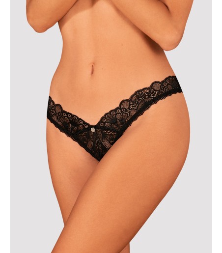 Obsessive - Donna Dream Crotchless Thong, sexiga och minimala framtill Obsessive - Donna Dream Crotchless Thong, sexiga och minimala framtill