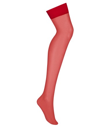 Obsessive - S800 Stockings, Red