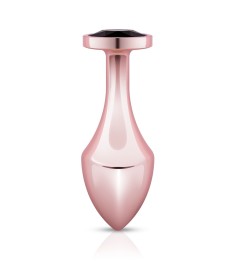 Rosy Gold - Nouveau Butt Plug, vackert formad, nyskapande design för en analplugg