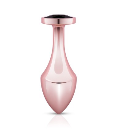 Rosy Gold - Nouveau Butt Plug, vackert formad, nyskapande design för en analplugg