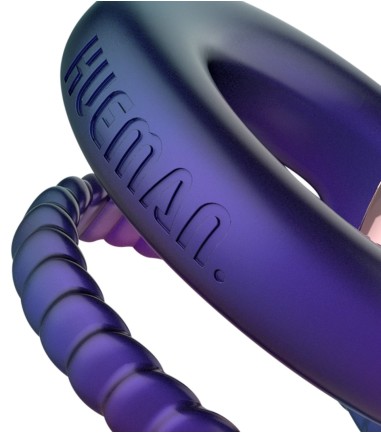 Hueman - Jupiter Vibrating Cock and Ball Ring, vibrerande, ha den runt kulorna och skaftet