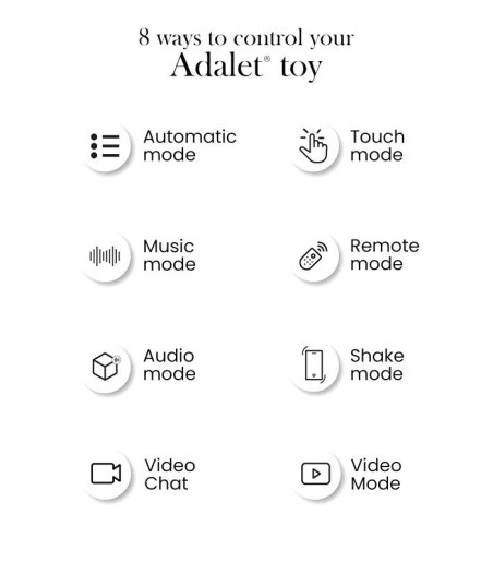 Adalet - Gently g-spot massager, Pink, många val i appen