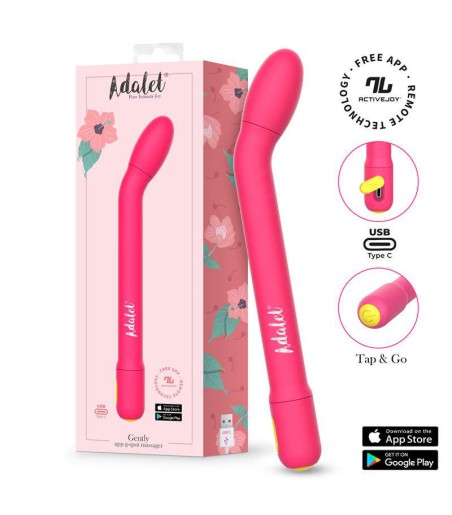 Adalet - Gently g-spot massager, Pink