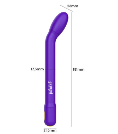 Adalet - Gently g-spot massager, Purple, bra storlek