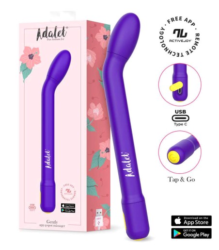 Adalet - Gently g-spot massager, Purple