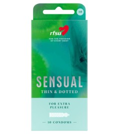 RFSU - Sensual, kondomen med knottror