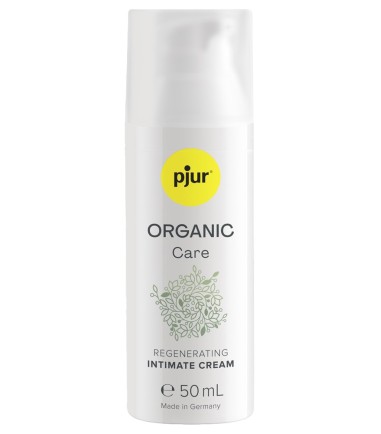 Pjur - Organic Care, Regenerating Intimare Cream, passra bra efter t.ex. rakning