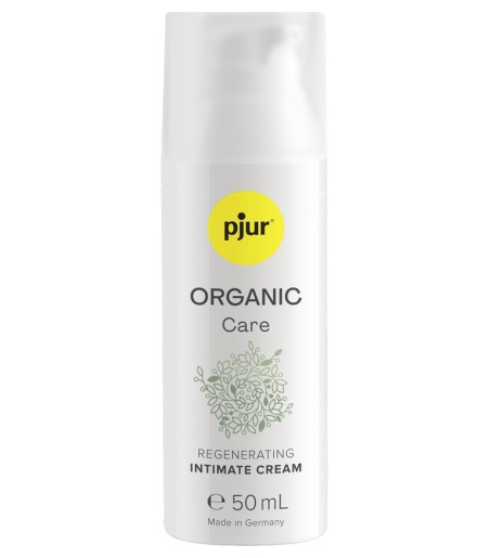 Pjur - Organic Care, Regenerating Intimare Cream, passra bra efter t.ex. rakning