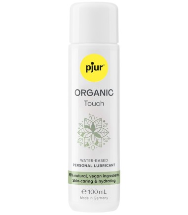 Pjur - Organic Touch, Personal Lubricant, vattenbaserat glid med bra glidförmåga, som itne torkar ut huden.