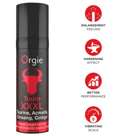 Orgie - Touro XXXL, stärkande peniskräm