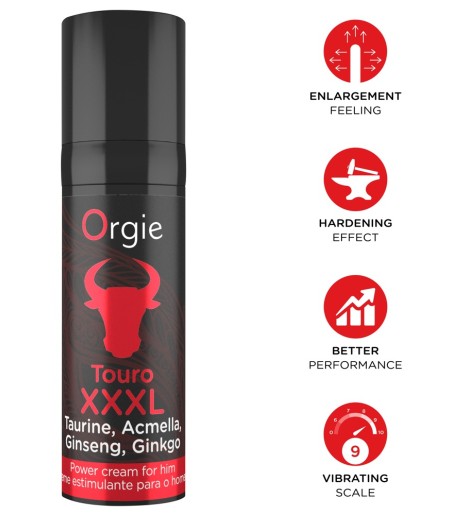 Orgie - Touro XXXL, stärkande peniskräm